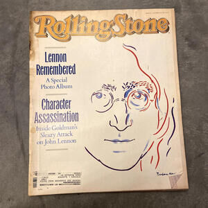 Rolling Stone Magazine issue 537 "Lennon Remembered: a special photo album" 1988